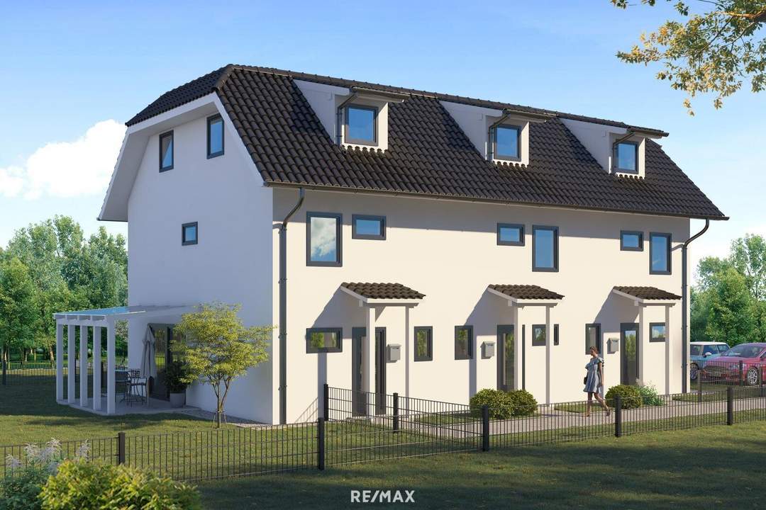 Modernes Reihenhaus mit hochwertiger Ausstattung in ruhiger Siedlung