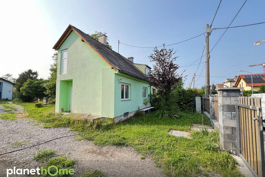 2 Bauplätze auf einem Grundstück mit nahezu 1.500 m² und Altbestand!, Grund und Boden-kauf, 1.090.000,€, 1220 Wien 22., Donaustadt