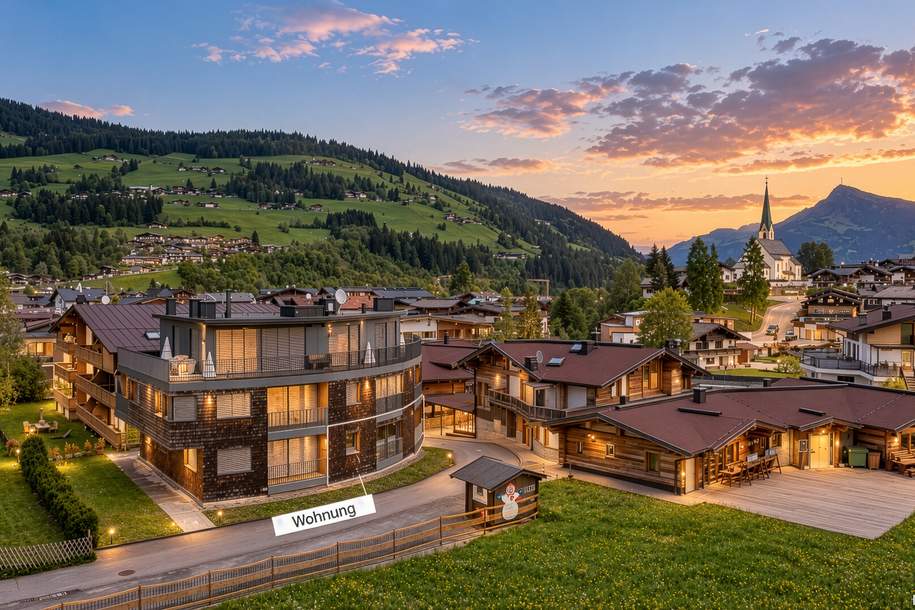Luxus- Ski in/Ski out Apartment in sonniger Toplage, Wohnung-kauf, 695.000,€, 6365 Kitzbühel