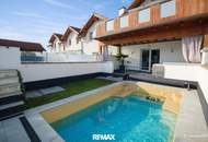 Reihenhaus mit Pool, viel Platz &amp; sonniger Lage in Steinhaus