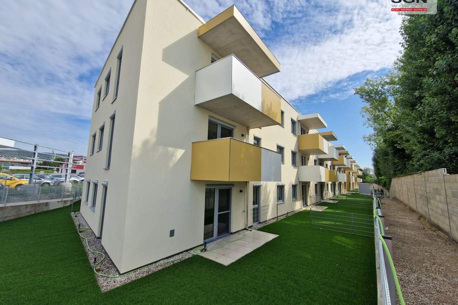 LETZTE 3-Zimmer-Eckwohnung mit besonders viel Eigengarten, Wohnung-miete, 1.083,53,€, 7000 Eisenstadt(Stadt)