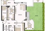 NEU! Ruhige 4-Zimmer-Gartenwohnung - familienfreundlich &amp; naturnah