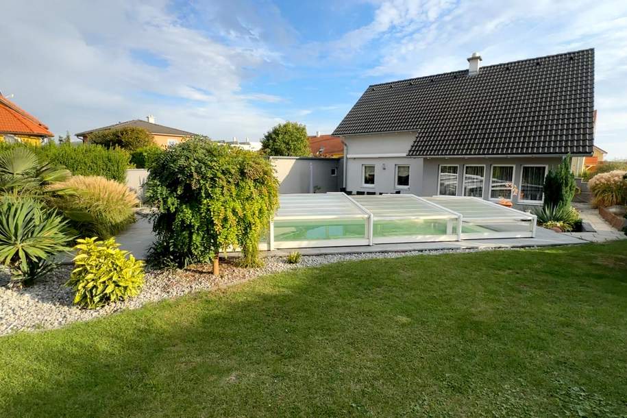 Exklusives Einfamilienhaus mit Pool und Wellnessbereich, Haus-kauf, 2440 Bruck an der Leitha