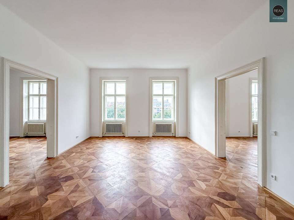 Erstbezug: Klimatisierte Traumwohnung mit Parkblick in Bestlage nahe Belvedere!