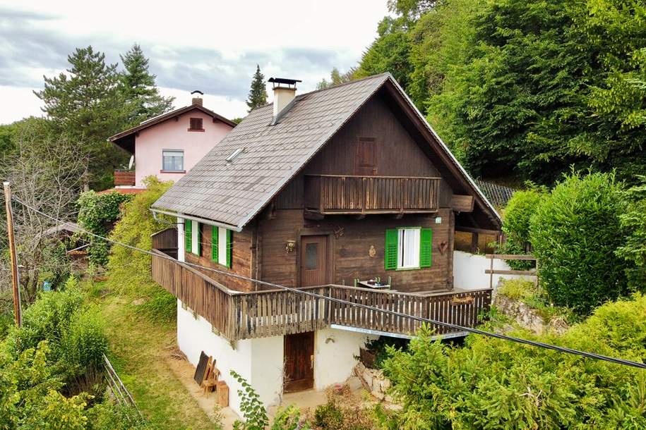 Knusperhäuschen mit Aussichtslage in Weinitzen – ein Objekt zum Verlieben auf großem Grund!, Haus-kauf, 245.000,€, 8044 Graz-Umgebung