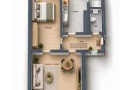 2 Zimmer mit Balkon in zentraler Grazer Lage – Potenzial für individuelle Gestaltung