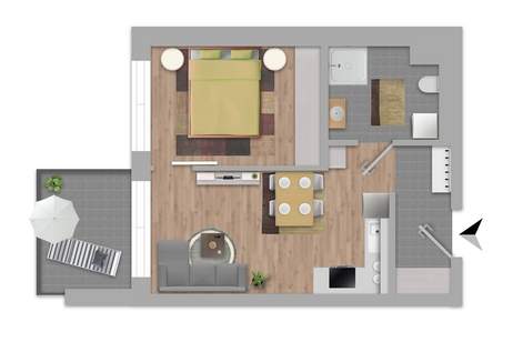 Wohnträume im Grünen – modernes Wohnen mit Stil!, Wohnung-kauf, 211.500,€, 1220 Wien 22., Donaustadt