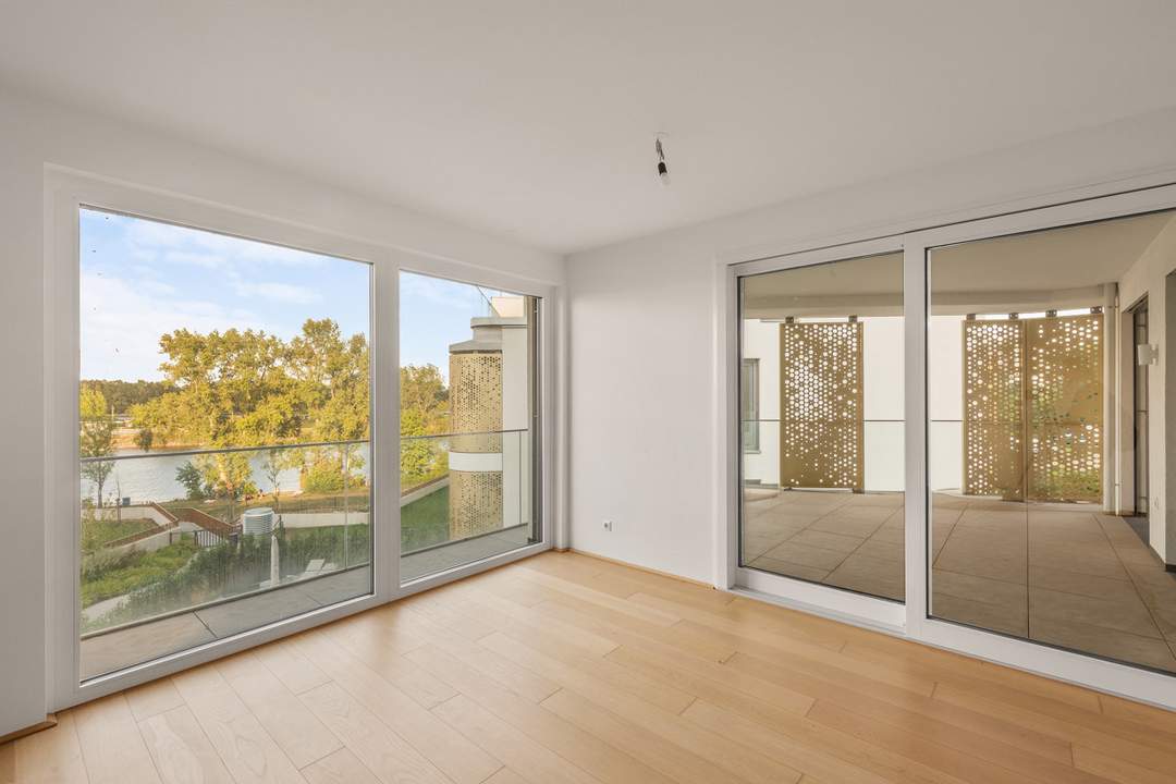 Exklusive Waterfront-Residenz mit Wellness und 4 Zimmer inkl. 35m2 Balkon