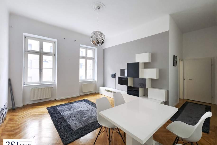 Einziehen und wohlfühlen: Geräumige Altbauwohnung in U-Bahn Nähe bei der Landstraßer Hauptstraße, Wohnung-legalform.mietkauf, 349.000,€, 1030 Wien 3., Landstraße