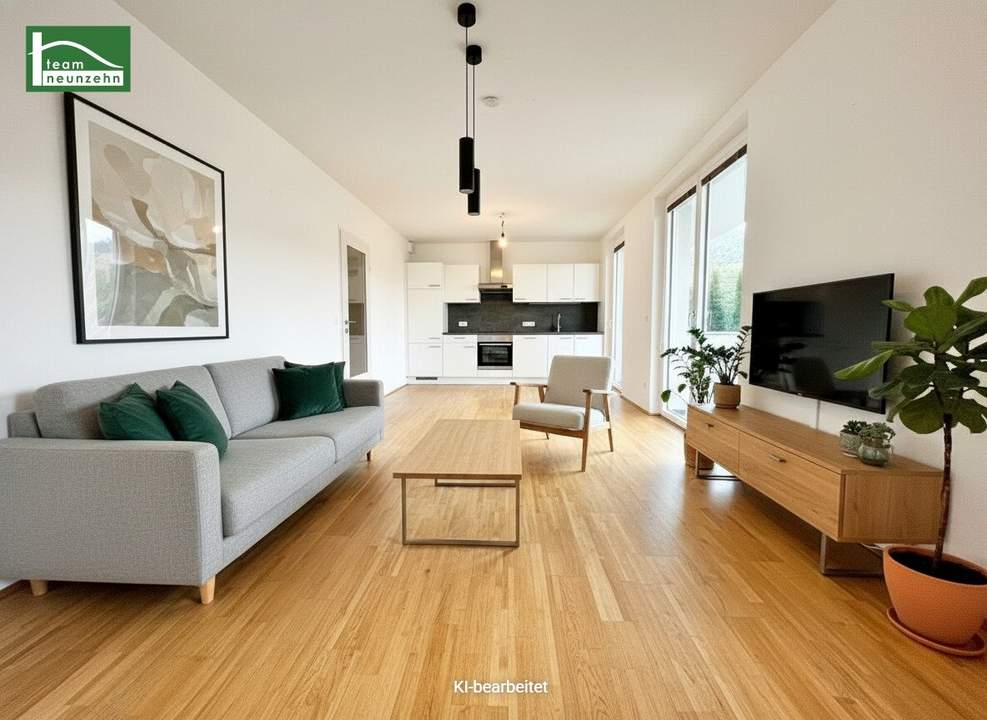 Ankommen und wohlfühlen: Lichtdurchflutete 2-Zimmer-Wohnung mit Traumbalkon!