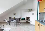 Bereit für die Airbnb Vermietung! Helle DG-Wohnung | 1,5 Zimmer in 2 Himmelsrichtungen ausgerichtet