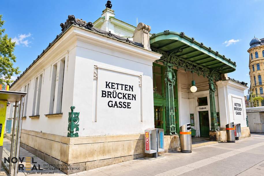 Perfekte Citylage zwischen Naschmarkt und Karlsplatz - Stadtwohnung in exklusiver Wiedner Lage, Wohnung-kauf, 699.000,€, 1040 Wien 4., Wieden