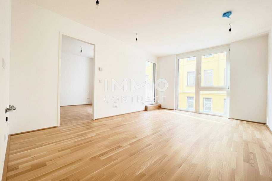 BEIM DONAUUFER: Gefragte 2-Zimmer-Wohnung im Erstbezug – ideal für Vermietung, Wohnung-kauf, 259.500,€, 1210 Wien 22., Donaustadt