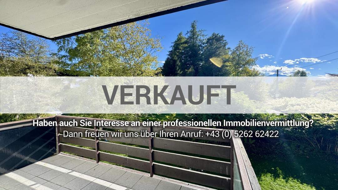 VERKAUFT: Attraktive 2-Zimmer-Wohnung im Herzen von Seefeld