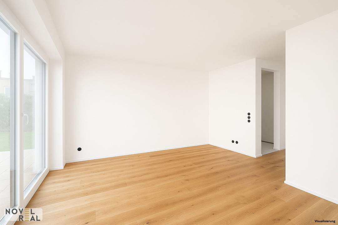 Ruhe und Natur pur: Wohnen im Erholungsgebiet Lobau! Gartenwohnung!
