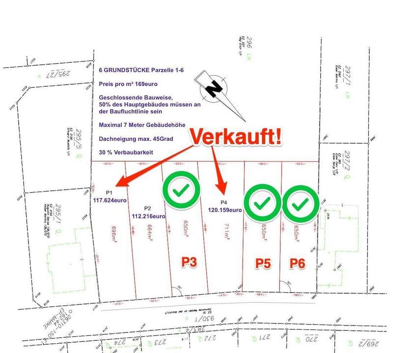 SONNIG GELEGENE GRUNDSTÜCKE IN RUHELAGE - OBERWEIDEN
