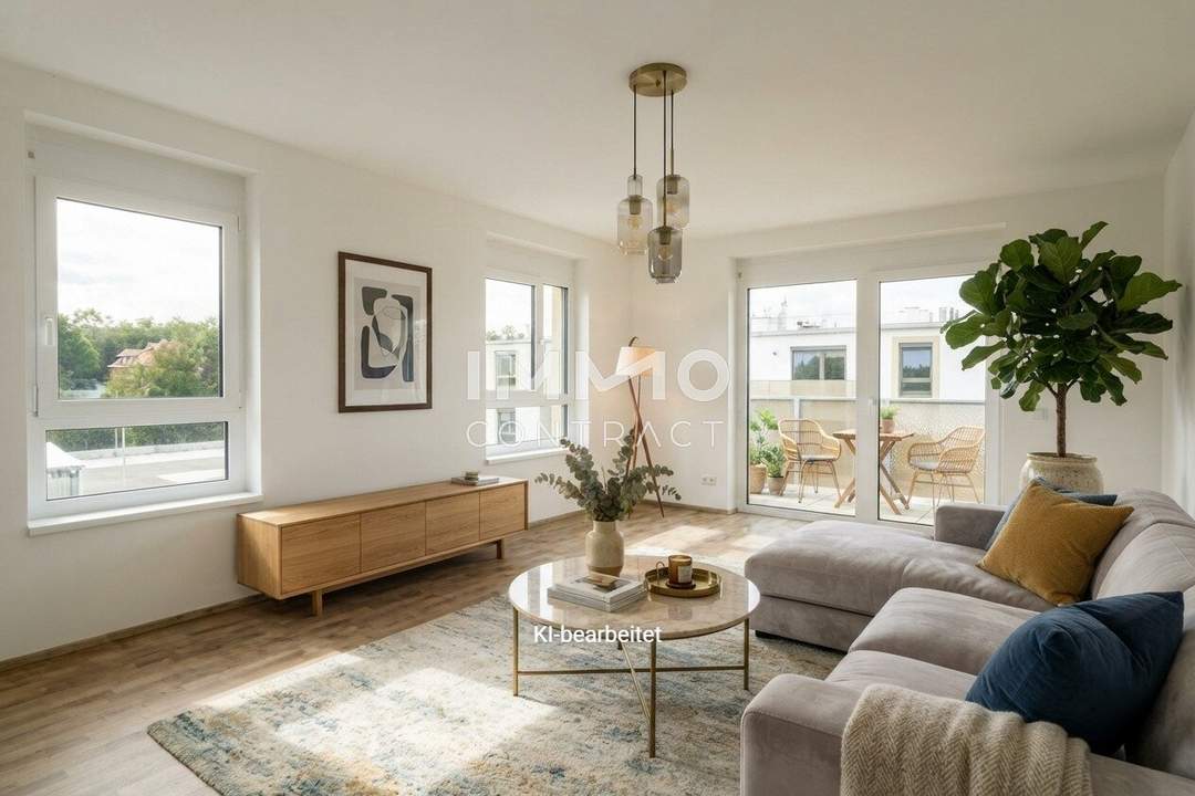 Erstbezug - Über den Dächern genießen – 3-Zimmer-Wohnung mit großzügigem Balkon