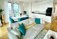 Exklusive und moderne 3-Zimmer-Wohnung mit Balkon in 1020 Wien – Einzigartige Aussicht, Marina Tower, VIP - Location