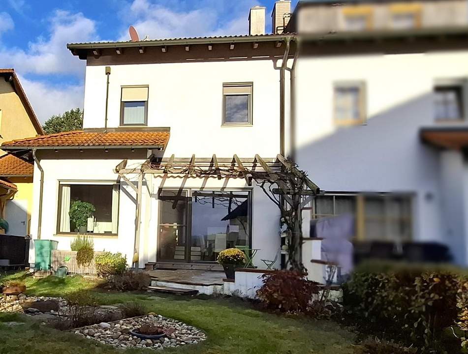 Charmante Doppelhaushälfte über der Nebelgrenze der Stadt!