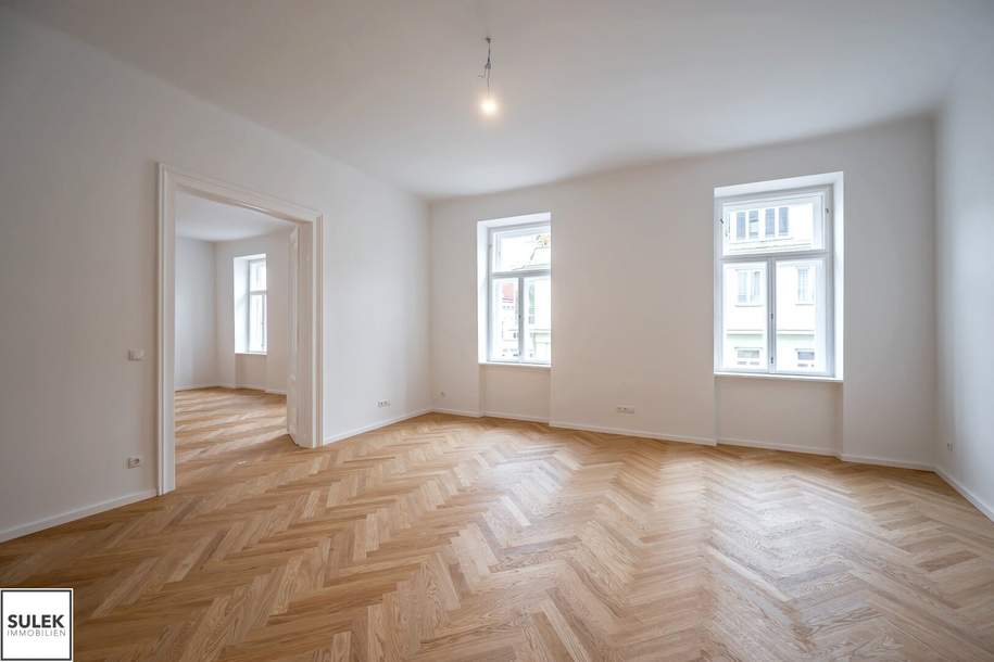 *** Fugbachgasse 7: Generalsanierte 3 Zimmer Altbauwohnung mit praktischem Grundriss und Balkon *** Nähe Augarten ***, Wohnung-kauf, 650.000,€, 1020 Wien 2., Leopoldstadt