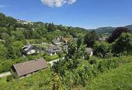 Naturverbundenes Baugrundstück mit traumhaftem Ausblick in Aspang