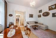 Großzügige 3 Zimmer Altbau-Wohnung mit gemütlicher Innenhof-Terrasse (50m²) &amp; U4-Anbindung - ab 1.10.25 beziehbar!
