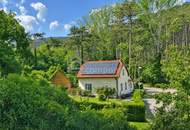 Gemütliches kleines Landhaus für Singles oder Paare – ein Paradies im Grünen – Landhaus mit PV-Anlage nahe Wien