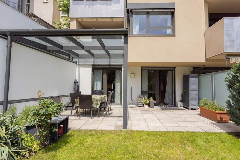 Hof- und südseitige Gartenmaisonette mit Reihenhaus-Charakter nahe Hanusch-Krankenhaus, Wohnung-kauf, 598.000,€, 1140 Wien 14., Penzing