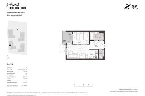 NEUBAU - ANLEGER - Wohnungen (inkl.Mieter), Wohnung-legalform.mietkauf, 187.002,€, 3200 Sankt Pölten(Land)