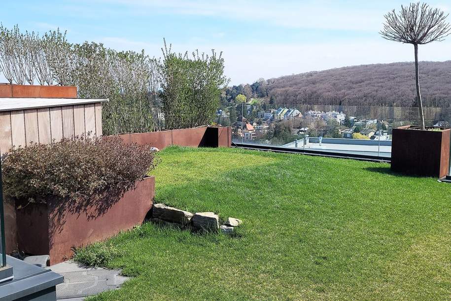 Trau-Penthouse mit Dachgarten, Pool, Grünblick, ... worauf warten Sie noch?, Wohnung-kauf, 4.490.000,€, 1190 Wien 19., Döbling