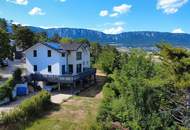 Energieautark mit Panoramablick - Massives Zweifamilienhaus + bewilligter Bauplatz in der Naturparkgemeinde Hohe Wand (Provisionsfrei)