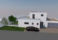 Grundstück mit moderner Neubau-Visualisierung - Haus optional &amp; separat direkt beim Bauträger erhältlich