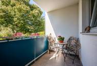 Wohnen im Grünen mit Stadtanschluss: 4 Zimmer | Loggia | PKW-Stellplatz