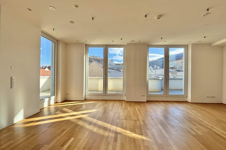 moderne Ordinationsräume im Ärztezentrum mit direktem Blick am Schlossberg | großzügige Außenflächen, Gewerbeobjekt-miete, 836,71,€, 2410 Bruck an der Leitha