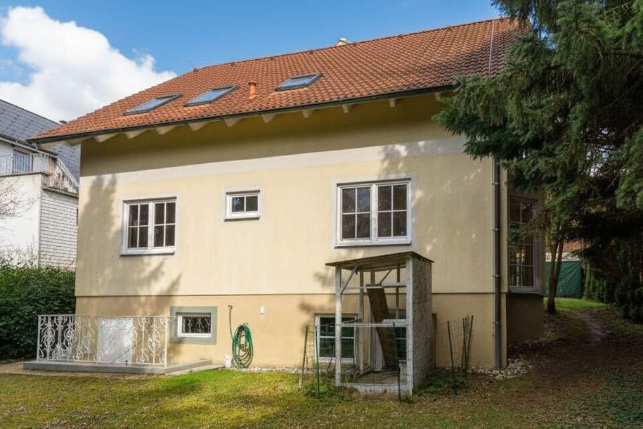 Einladendes Haus im Grünen! Großer Grund, Südterrasse, Keller und Doppelgarage, Haus-kauf, 680.000,€, 3012 Sankt Pölten(Land)