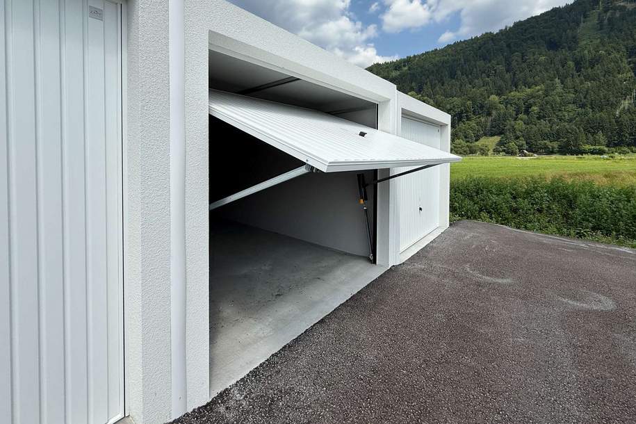 Neubau Einzelgarage mit 16,50 m², sicherer Stellplatz mit elektrischem Schwingtor in Liezen!, Kleinobjekte-miete, 140,00,€, 8940 Liezen