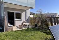 Erdgeschosswohnung mit Terrasse, Garten, PV und Kamin