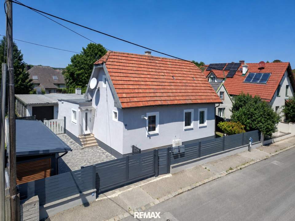 Saniertes Haus mit Wellnessoase in ruhiger Seitenstraße