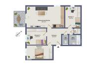 Großzügig geschnittene 4-Zimmer-Wohnung in ruhiger Lage in Graz/Wetzelsdorf