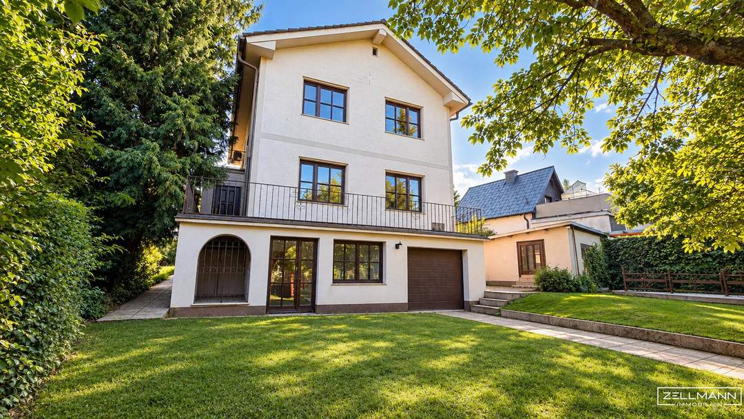 GABLITZ | GEPFLEGTES EINFAMILIENHAUS MIT GARTEN, TERRASSEN & GARAGE IN RUHELAGE AM HAUERSTEIG | ZELLMANN IMMOBILIEN
