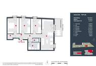 Provisionsfrei: Moderne 4-Zimmer-Wohnung mit großem Balkon in Ruhelage - provisionsfrei!