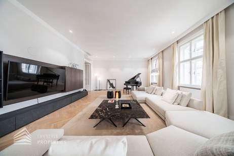 Repräsentative 4-Zimmer Designer Wohnung im Herzen Wiens!, Wohnung-miete, 4.900,01,€, 1010 Wien 1., Innere Stadt