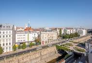 Zweitbezug: 3 Zimmer Wohnung mit Klimaanlage und Terrasse - Dachgeschoß - Fernblick Linke Wienzeile - ab 1.4.25 !