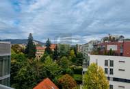 WOHNEN ÜBER DEN DÄCHERN:ELEGANTE DACHGESCHOSSWOHNUNG MIT BALKON UND GARTENMITBENUTZUNG