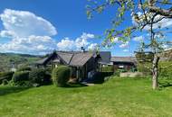 Baugrundstück mit Wochenendhaus - herrliche Aussicht ins Mühlviertel!