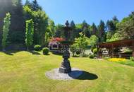 Verstecktes Luxusrefugium mit parkähnlichem Garten & privatem Wellnessbereich