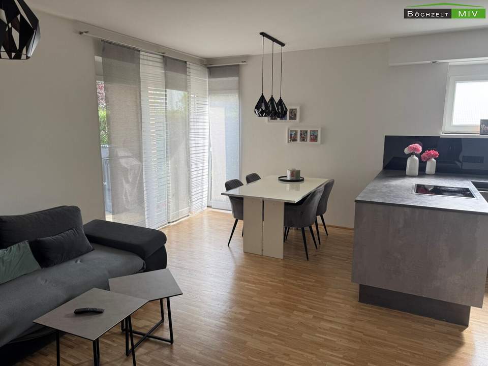 Vollmöblierte Mietwohnung mit ca. 75,18 m² und Garten in der Linderwaldsiedlung, Zeltweg