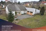 Großzügige Liegenschaft mit Wohnhaus, Halle und 2.427 m² Grund in Litzelsdorf