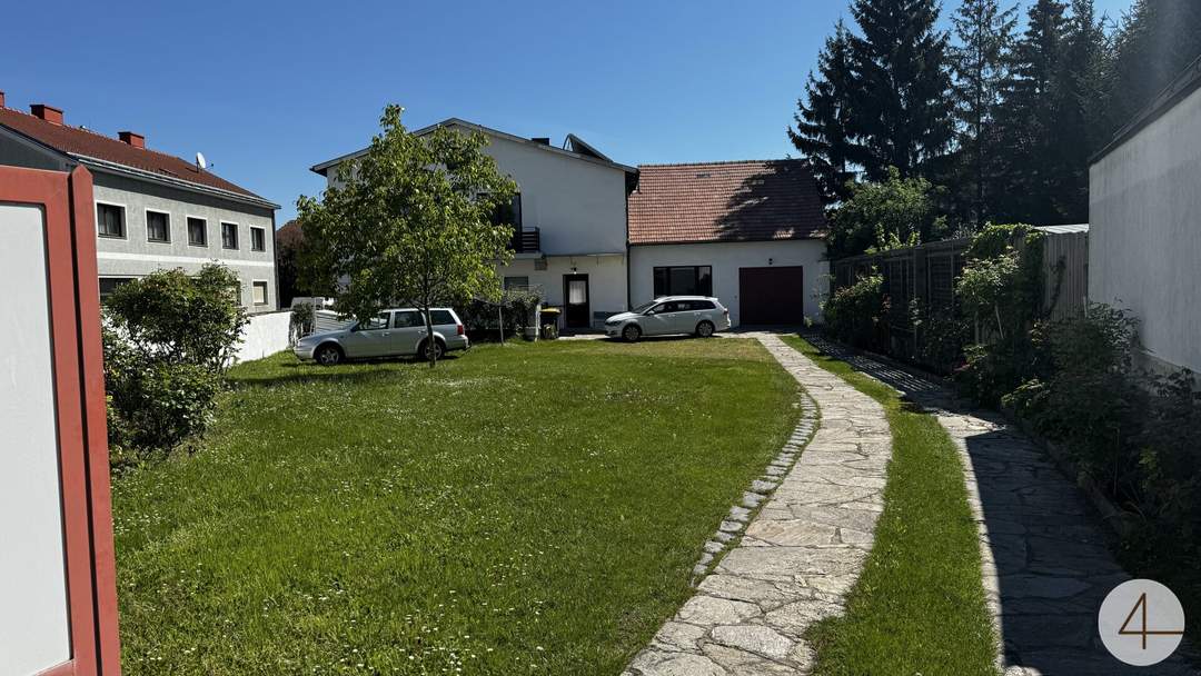 Gutes, solides Stadthaus mit Garten in Bestlage! Das Haus war vom Hochwasser nicht betroffen!