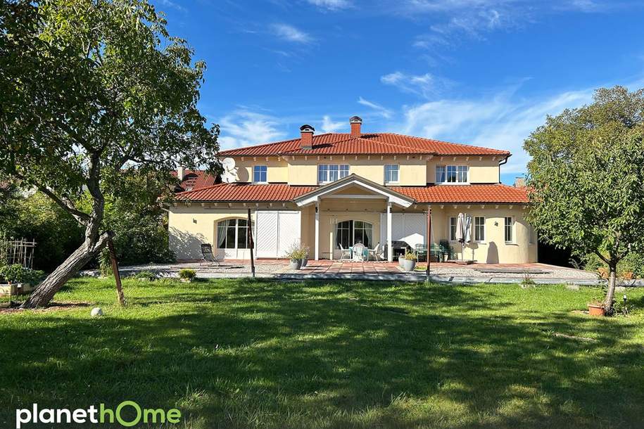 Mondäne Residenz mit Gästehaus + 4 Garagen, Haus-kauf, 2.650.000,€, 2540 Baden